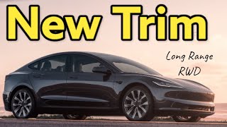 The Best Deal On A New Tesla New Trim Available  Tesla Model 3 Long Range RWD [upl. by Nilhtac994]