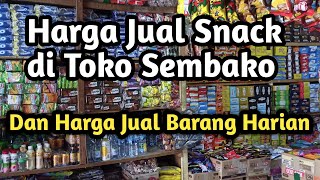 DAFTAR HARGA JUAL PRODUK  TOKO SEMBAKO [upl. by Weikert]