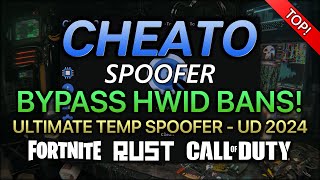 HWID Spoofer Tutorial with Cheato Spoofer ONE CLICK UNBANS IN 2024 [upl. by Easter]