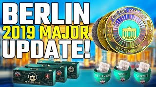 NEW CSGO UPDATE BERLIN MAJOR 2019 EVENT COIN  NEW SOUVENIR PACKAGE  VIEWER PASS [upl. by Natka]