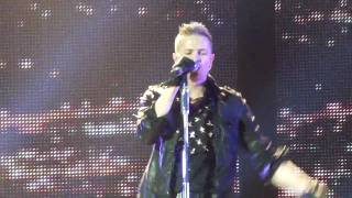 Westlife  Uptown Girl  London O2 13th of May 2010 [upl. by Annawak222]