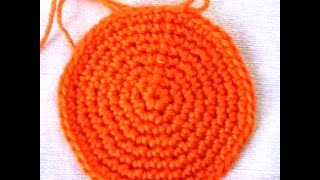 Crochet comment réussir un cercle bien rond avec mailles serrées sans quil devienne hexagone [upl. by Rosie467]