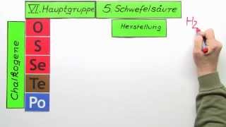 Die Schwefelsäurenherstellung  Chemie  Allgemeine und anorganische Chemie [upl. by Nitniuq]