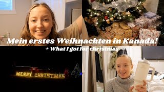 Mein erstes Weihnachten in Kanada  Au Pair Canada 202324🎄🇨🇦 [upl. by Elumas643]