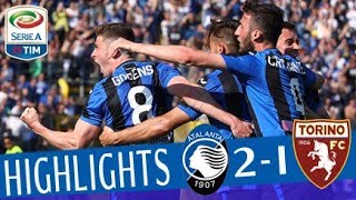 Atalanta  Torino 21  Highlights  Giornata 34  Serie A TIM 201718 [upl. by Beeson]