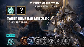 Heroes of The Storm 2024 Journey to Grand Master Artanis HoTS Swapping Enemy Team [upl. by Etnoled]