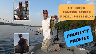 ST CROIX PANFISH SERIES PNS73MLXF [upl. by Cormier617]