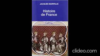 Compte rendu de lecture sur lhistoire de France de Bainville [upl. by Ttenna]