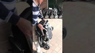 How to use the LITHTECH COMPACT  the worlds smallest electric folding wheelchair [upl. by Neitsabes]