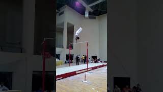 SMALL PARFORM ON HORIZONTAL BAR SENIOR NATIONAL 2014 GOBINDA PRAMANIck [upl. by Gerianna]