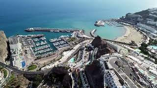 Amadores Beach  Puerto Rico  Gran Canaria Drone View 4k  June 2024 [upl. by Yniar]