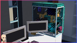 Minecraft 5 Awesome Gaming Room Build hacks amp Ideas [upl. by Lrak]