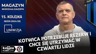 Magazyn KEEZA4LigaZZPN  Tadeusz Sowiński  Kotwica Kołobrzeg  15 kolejka Sezon 202425 [upl. by Gault506]