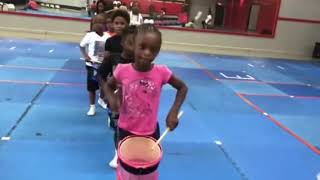 Amazing Drum line solos from Atlanta Drum Academy Mini Drummers [upl. by Enelra172]