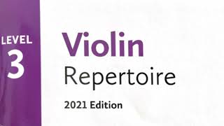 Concertino in G Major op11 First Movement  Ferdinand Küchler  RCM Violin 2021 Level 3 [upl. by Nolyak]