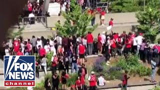 Shooting reported at Toronto Raptors parade [upl. by Neleh]