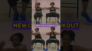 Download Everdance app for more chair workouts Link in bio [upl. by Nallek]