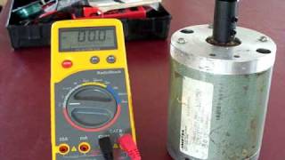 Ametek 30 volt dc motor  but what are the rpms [upl. by Ilenay]