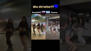 Trending Russia vs Greece 😮 Who won  chrissipatakas kehlani afterhours [upl. by Serdna313]