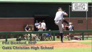 phil bickford prospect video Oaks Christian High School [upl. by Uela517]