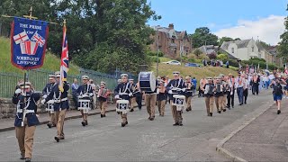 Harthill Loyalists flute band  Pride of norris Green Liverpoolat East of Scotland Boness 2023 [upl. by Naves]