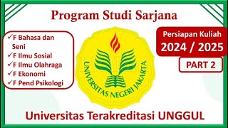 Program Studi di Universitas Negeri Jakarta [upl. by Boris102]