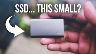 PNY Elite Portable SSD  Thumb Drive Size SSD Performance [upl. by Tilda]