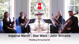 Imperial March  John Williams Star Wars Wedding String Quartet [upl. by Auqinat]