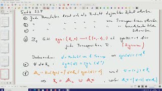 Mathematik für Informatik 2 Lineare Algebra  Teil 04  §23 Symmetrische Gruppe  §24 Satz Lagrange [upl. by Itin]