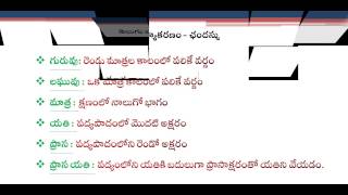 Telugu grammar  Telugu Chandassu [upl. by Ahrendt84]