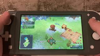 Nintendo switch lite gameplay Northgard [upl. by Nairb416]