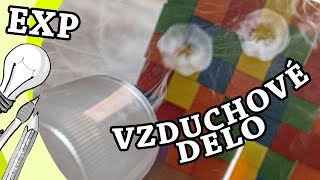 Vzduchové delo  Experiment  Fyzika  Pokusy pre deti [upl. by Harle]