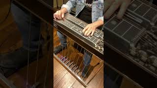 Pedal Steel Guitar Riff’n DIVORCE Tammy Wynette shorts tutorial pedalsteelguitar [upl. by Pauwles]