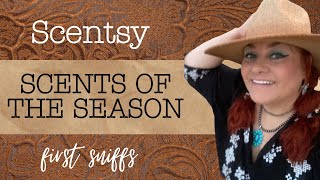 Scentsy Scents of the Season CollectionFirst Sniffs [upl. by Saerdna]