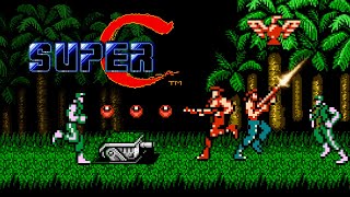 Super Contra  スーパー魂斗羅 1988 NES  2 Players TAS [upl. by Yllac648]