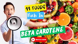 11 Foods That are Rich In Betacarotene  food facts health [upl. by Alamak796]