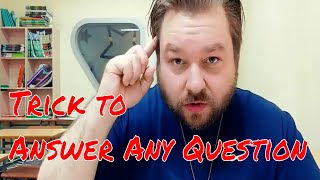 How to Answer Any Question in English  Simple Trick to Flip the Question [upl. by Vance]