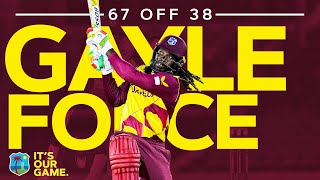 Gayle Force Against Australia  Extended Highlights of 67 Off Just 38 Balls  West Indies [upl. by Solakcin]