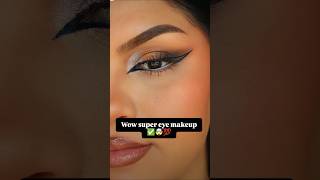 ✨Wow Eye makeup ✨youtubeshorts shortsfeed amazing eyeliner eyemakeup eyes makeuptutorial [upl. by Esorbma480]