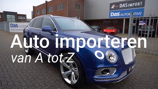 Hoe importeer je een auto uit Duitsland Das Import helpt je op weg [upl. by Jaehne]