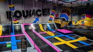 Trampoline Park Fun for Kids at Bounce [upl. by Einaffyt]