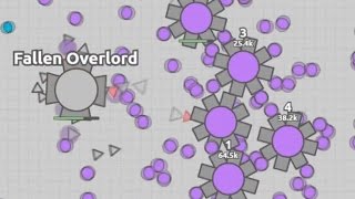 Diepio  Multiboxing Octotanks Vs Fallen Overlord [upl. by Aeht]