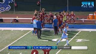 WPIAL High School Boys Soccer Connellsville at Laurel Highlands 92324 [upl. by Burr]