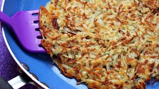 Crispy Hash Browns  Perfect Every Time [upl. by Old]