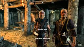 Skyrim Imperial Gameplay 5 A False Front HD [upl. by Licastro]