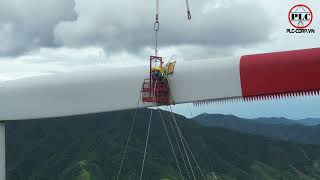 Wind Power Blades Repair Services in Vietnam [upl. by Venable]