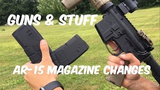 3 Different AR15 magazine changes [upl. by Townshend]