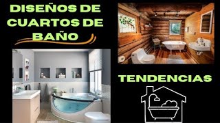 Diseños de Cuartos de Baño Tendencias [upl. by Aneeuqahs620]