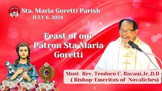 July 6 2024  Feast of our Patron Sta Maria Goretti [upl. by Ecyar902]