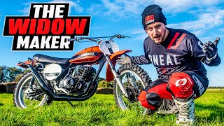 Riding the Most DANGEROUS Dirt Bike of All Time [upl. by Heisel]